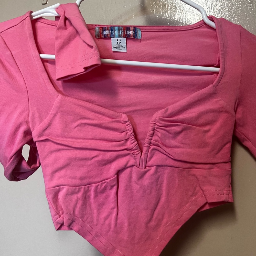 Pink Urban Outfitters Longsleeve Going Out Top!!